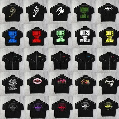 Cobra Kai Collection - Black Track Jackets with Various Logo Designs