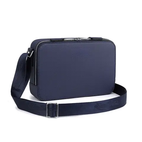 Navy Blue Crossbody Bag with Adjustable Strap