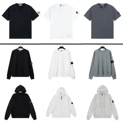 Stone Island Basic Collection T-Shirts, Sweatshirts, and Hoodies