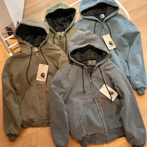 Carhartt Hooded Zip-Up Sweatshirts