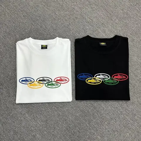 Olympic Rings T-Shirt Collection - White and Black