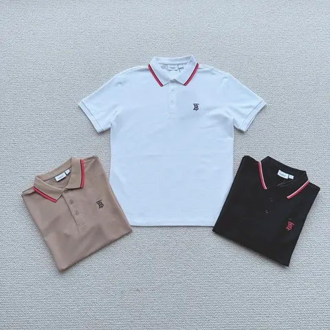 Burberry Monogram Logo Polo Shirt Collection