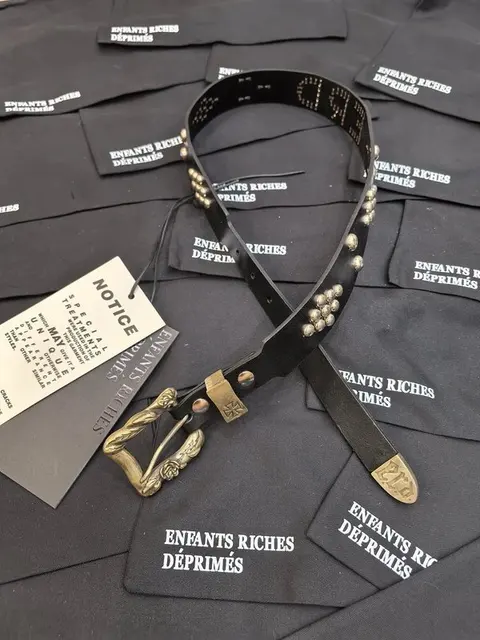 Enfants Riches Déprimés Studded Leather Belt
