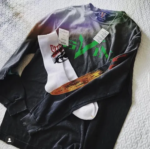 Soulja Boy 'Soulja' Long Sleeve T-Shirt with Matching Socks
