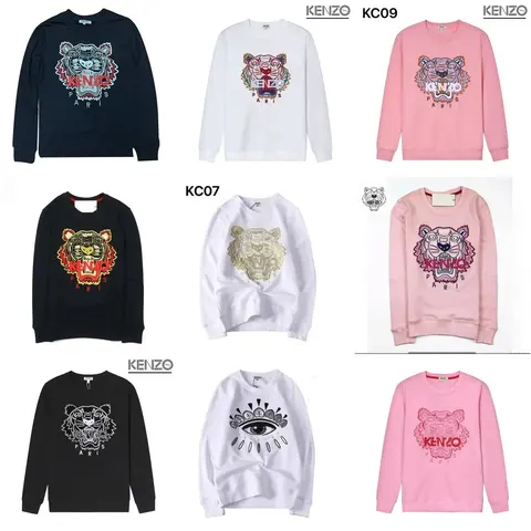 KENZO Tiger Logo Sweatshirts Collection