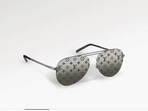 Louis Vuitton Monogram Aviator Sunglasses