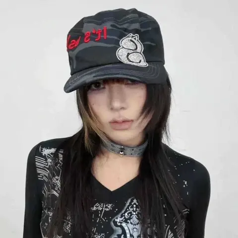 Iced Out 'It's a' Camo Cap with Embroidered Snake Logo