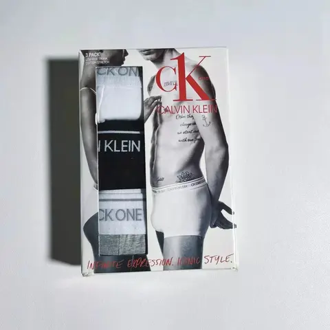 Calvin Klein CK One 3-Pack Low Rise Trunk Cotton Stretch