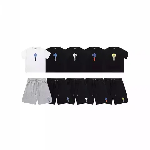 Arrow Logo T-Shirt and Shorts Set Collection