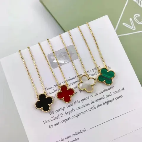 Van Cleef & Arpels Alhambra Necklace Collection