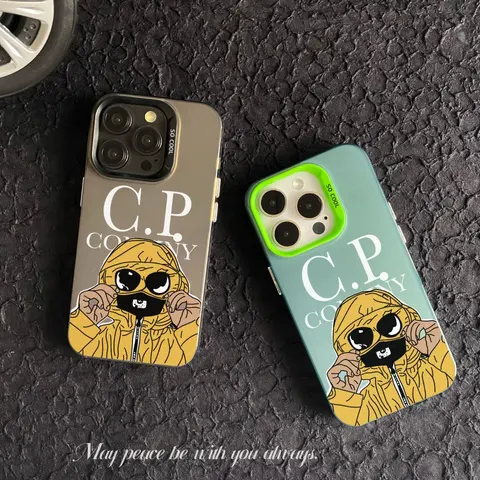C.P. Company Phone Case with Cartoon Character Design