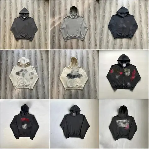 Abstract Art Print Hoodies Collection