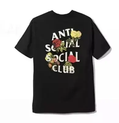 Anti Social Social Club Floral Logo T-Shirt