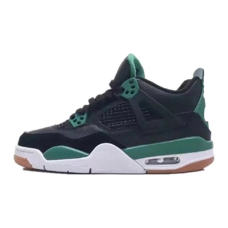 aj4-黑绿