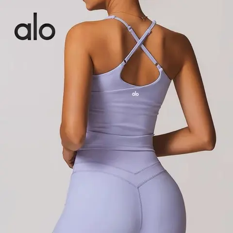 alo Yoga Cross-Back Tank Top