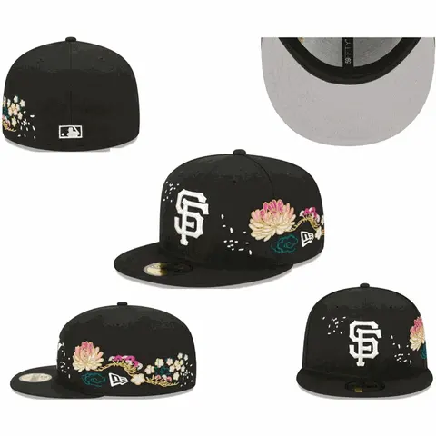 New Era San Francisco Giants Floral Embroidered 59FIFTY Fitted Hat