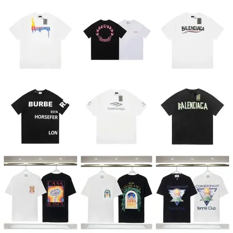 Balenciaga and Casablanca T-Shirt Collection