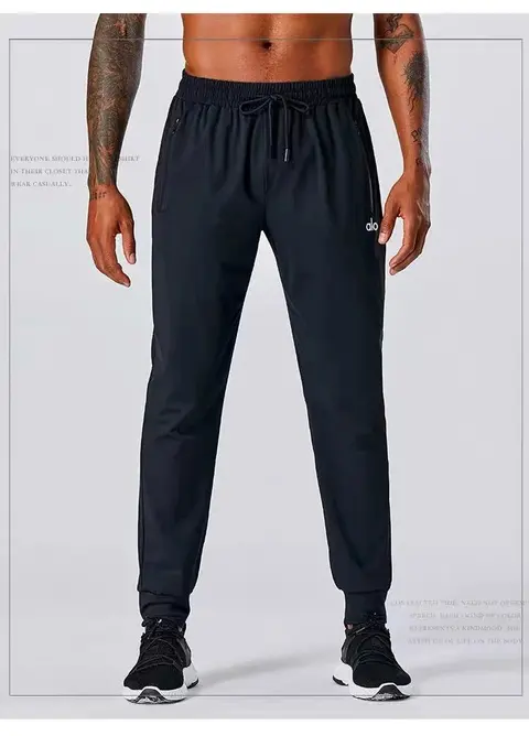 Adidas Men's Black Jogger Pants