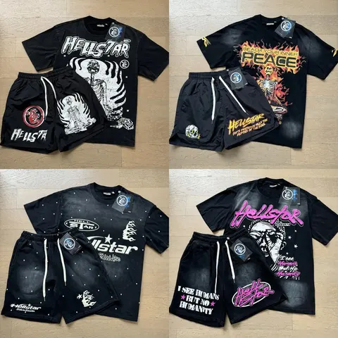 Hellstar T-Shirt and Shorts Collection