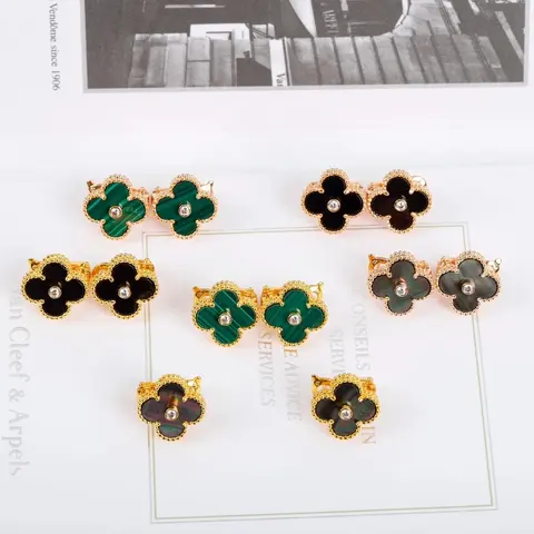Van Cleef & Arpels Alhambra Earrings Collection