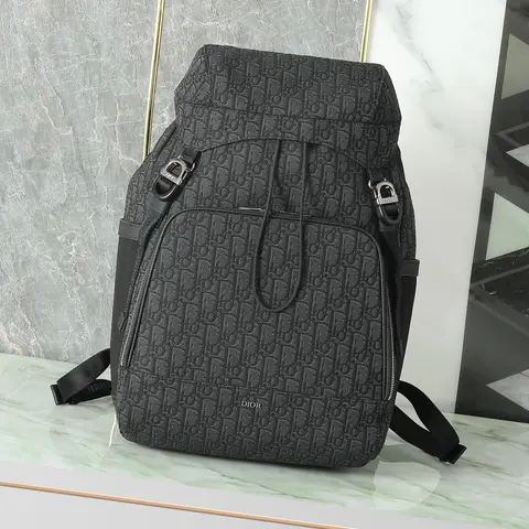Dior Oblique Pattern Backpack