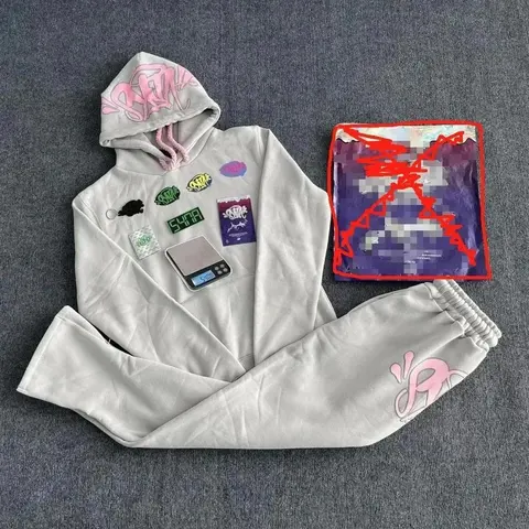SHAP Sweatshirt and Jogger Set with Patch Details
