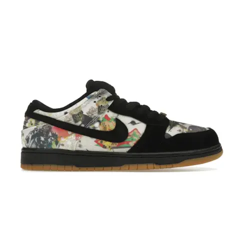Nike SB Dunk Low Graffiti Print Sneakers