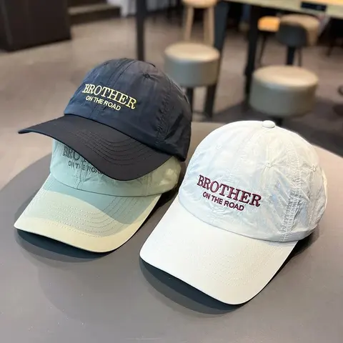 Brother On The Road Baseball Caps