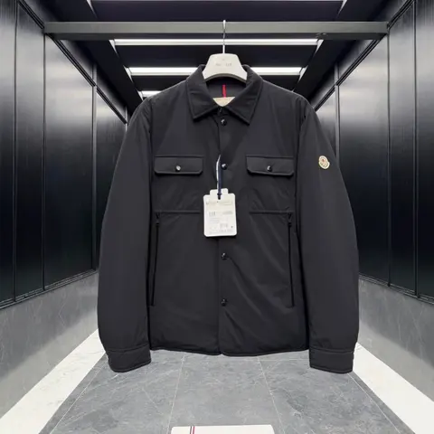 Moncler Black Utility Jacket