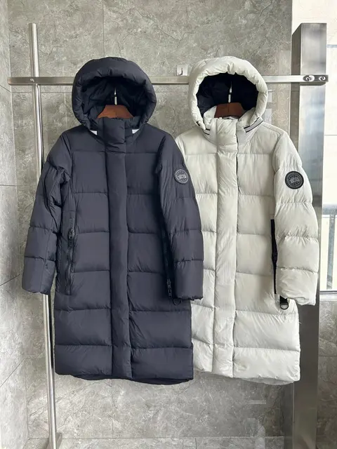 Moncler Long Down Parka Coat