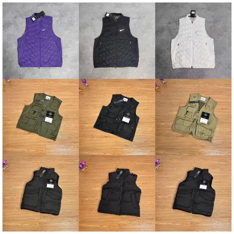 Nike and Stone Island Vest Collection