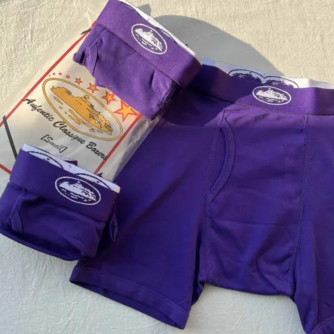 Authentic Classique Boxers - Purple