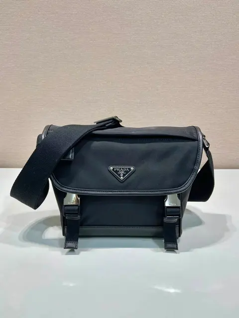 Prada Black Nylon Crossbody Bag