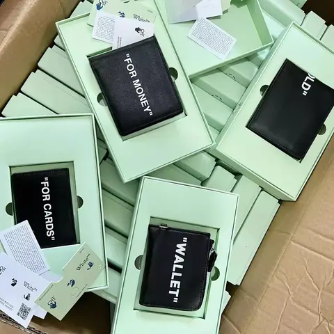 White™ Wallet Collection - 'FOR MONEY', 'FOR CARDS', 'WALLET'
