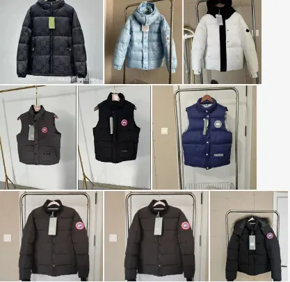 Canada Goose Down Jackets and Vests Collection