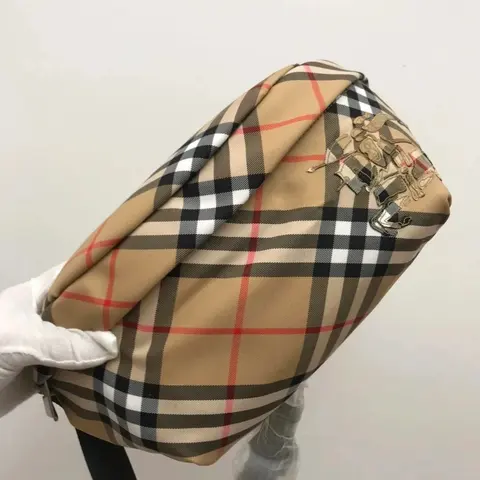 Burberry Check Pattern Crossbody Bag