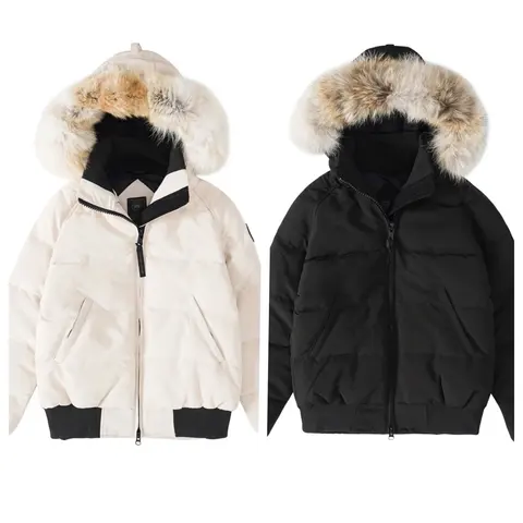 Moncler Down Jackets with Fur Hood