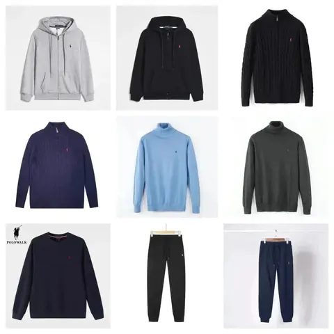 Polo Walk Men's Sweaters and Sweatpants Collection