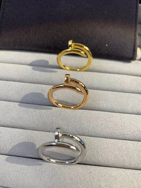 Minimalist Open Ring Set in Gold and Silver