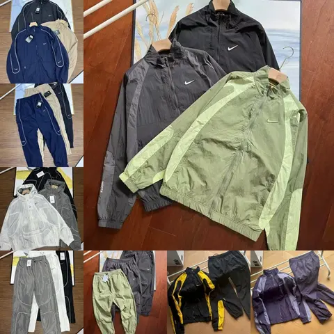 Nike Windbreaker Jacket and Track Pants Collection
