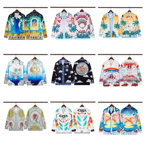Casa Sport Collection: Vibrant Artistic Hawaiian Shirts
