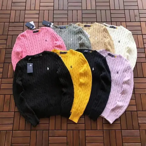 Polo Ralph Lauren Cable Knit Sweaters Collection
