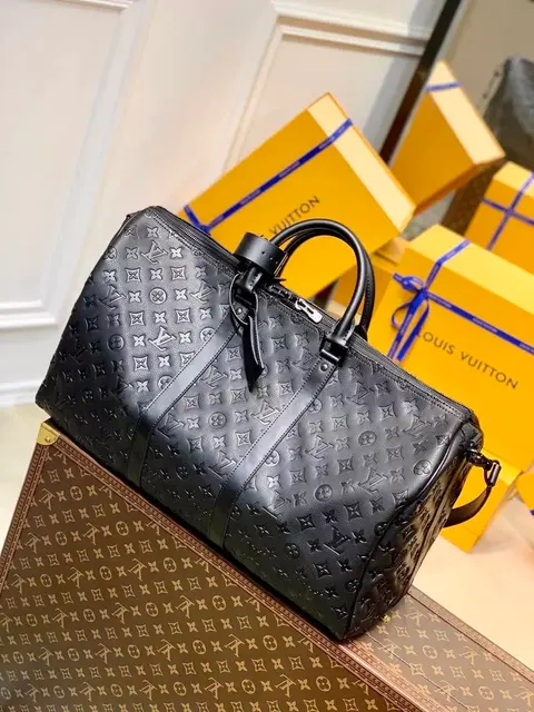 Louis Vuitton Monogram Empreinte Keepall Bag