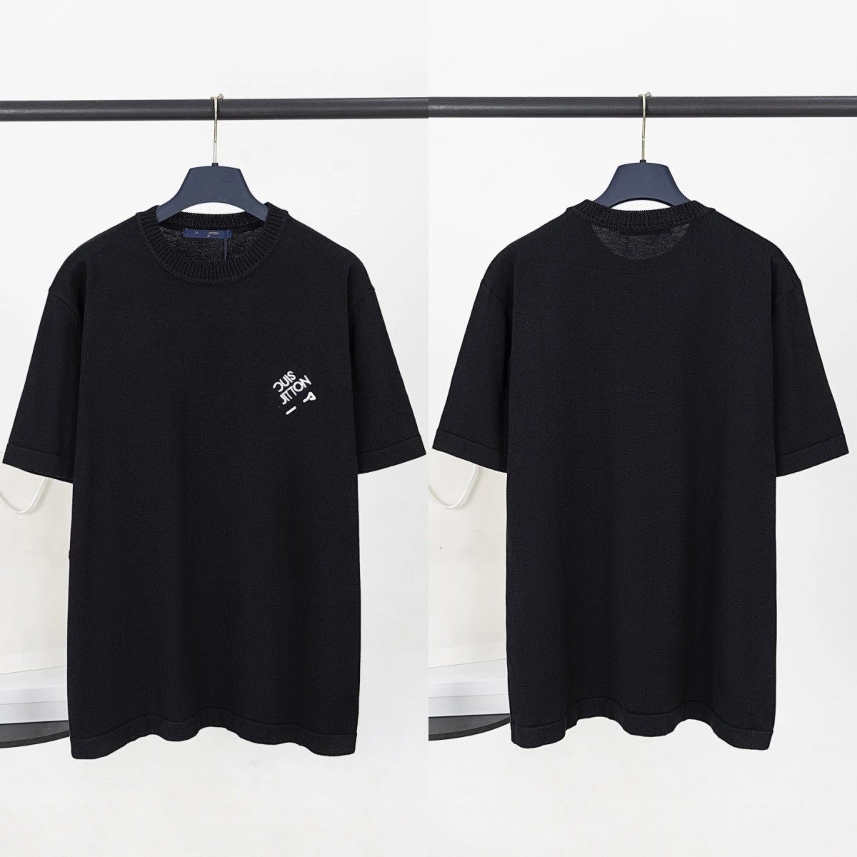 黑色 针织款LOGO刺绣金属装饰49