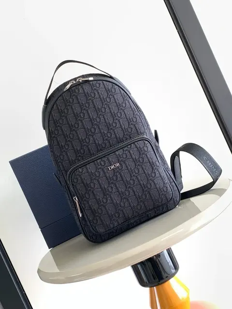 Dior Oblique Pattern Mini Backpack