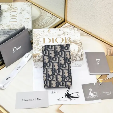 Dior Oblique Pattern Wallet