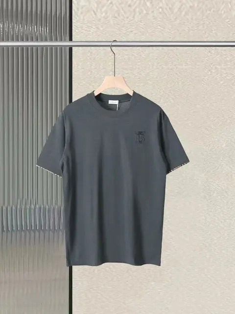 Burberry Monogram Embroidered T-Shirt