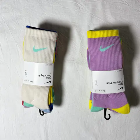 AB Irregular Pattern Socks Set - 3 Pairs