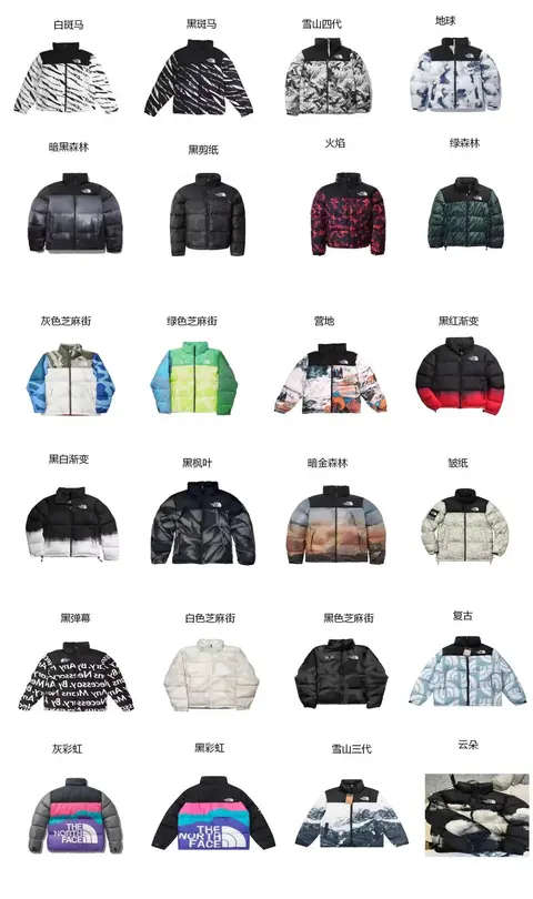 The North Face Jacket Collection