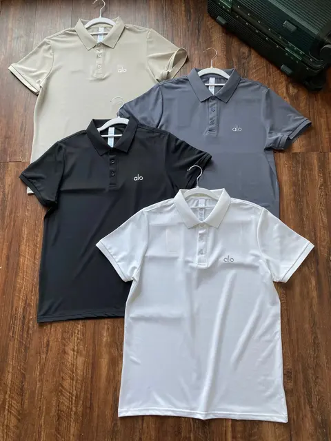 alo Yoga Performance Polo Shirt Collection